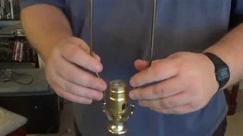 How to replace a Lamp Socket - YouTube | Lamp socket, Lamp wire, Lamp