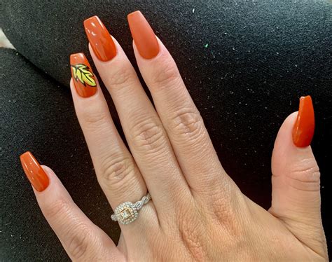 Fall Burnt Orange Nail Designs To Get You Ready For The Season – The FSHN