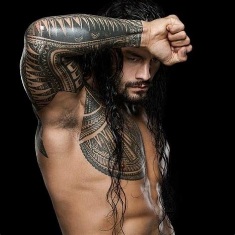 #RomanReigns #WWE | Roman reigns tattoo, Roman reigns, Celebrity tattoos