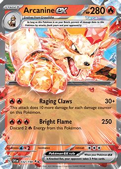 Arcanine ex (sv1-32) - Pokémon Card Database - PokemonCard