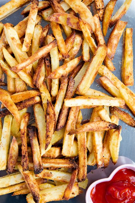 Crispy Oven Baked French Fries - Spoonful of Kindness