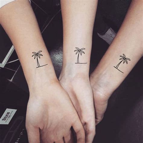 Little Palm Tree Temporary Tattoo | Idee per tatuaggi, Tatuaggi ...