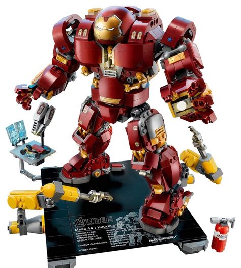 Galaxy Fantasy: Disfruta del increible Iron Man Hulkbuster de LEGO