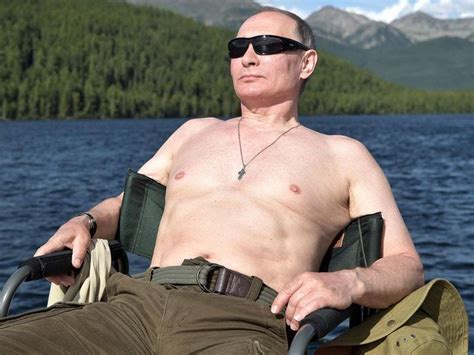 Vladimir Putin is on an outdoorsy holiday and it may remind you of a ...