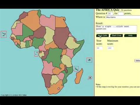 African Countries Quiz - YouTube