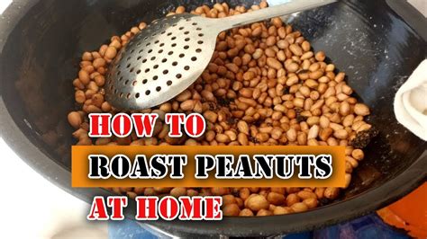 How to Roast Peanuts at Home - YouTube