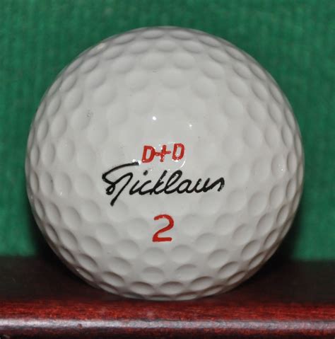 Vintage Jack Nicklaus Signature D + D Golf Ball | Golf ball, Golf, Ball