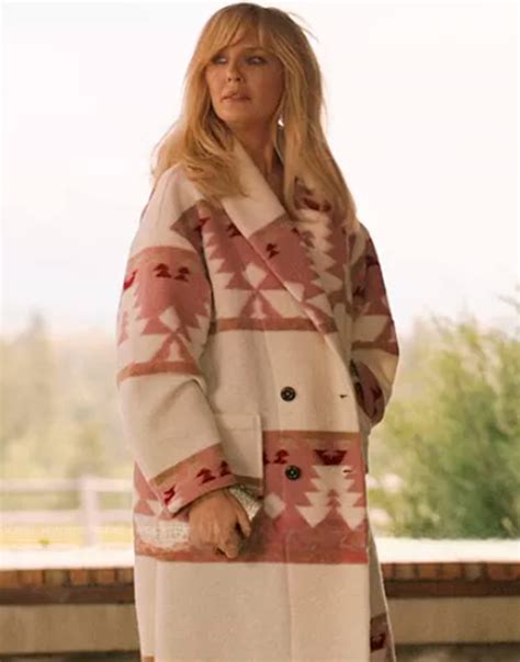 Yellowstone Season 5 Beth Dutton Printed Coat | Ujackets.com