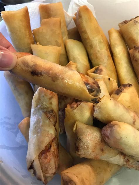 [Homemade] Filipino Lumpia : food