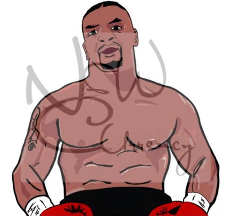Mike Tyson Punch Out Digital Artwork JPEGPNG SVG | Etsy