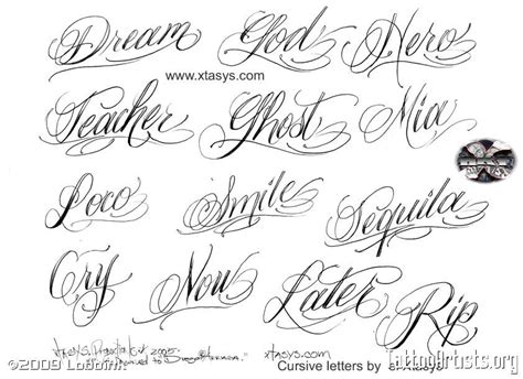 11 Best Photos of Old English Cursive Letters - Cursive Letters Tattoos ...