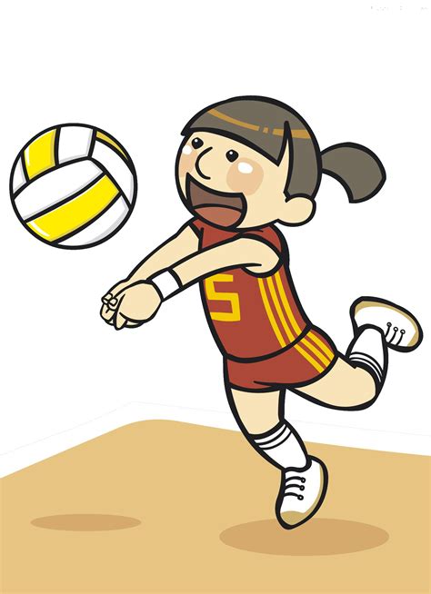 Clipart volleyball women's volleyball, Clipart volleyball women's volleyball Transparent FREE ...