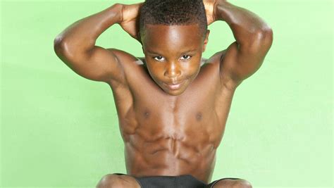 Kid With Abs - 1 / Kids exercises for kids to get abs ab workouts for ...