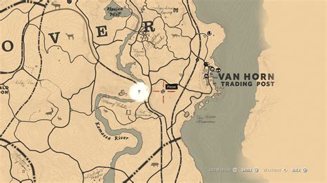 Poisonous Trail Maps and treasure location - Red Dead Redemption 2 ...