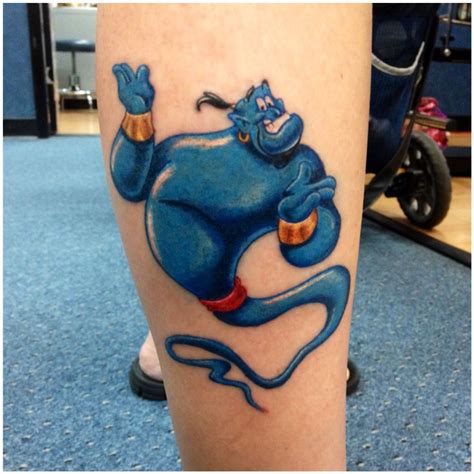 Genie Tattoo Robin Williams Tribute Tattoo by Boo at Big Ink Tattoo and ...