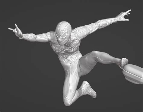 STL file Figurine de Spider-Man PS5 / Spider-Man PS5 Figure (3D Model ...