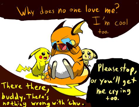 Sad Raichu lets it out by dramateen01 on DeviantArt