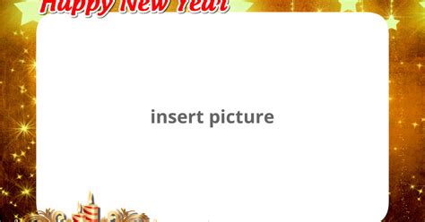 HAPPY NEW YEAR PNG Frame - Printable PNG Frames | Cartoon Character PNG Photo Frames