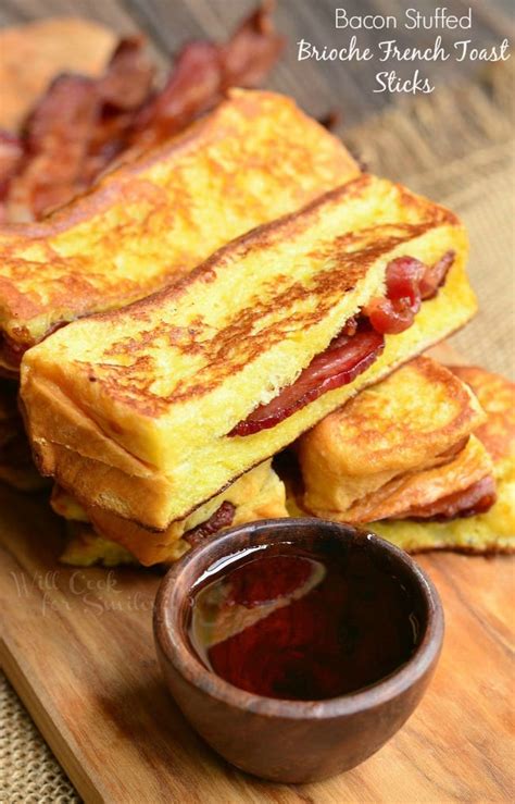 10+ Brioche french toast with bacon and maple syrup recipe ideas in ...