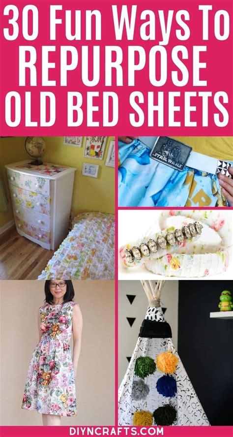 30 Creative And Crafty Ways To Repurpose Old Bed Sheets - DIY & Crafts