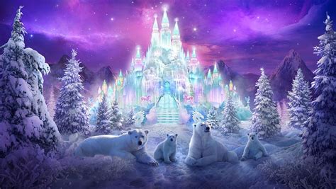 Winter Wonderland by Phillip Straub Fantasy City, Fantasy Castle, Fantasy World, Illustration ...