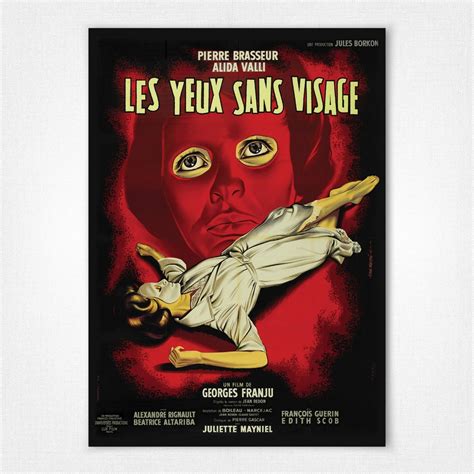 Eyes without a Face - Les Yeux Sans Visage - 1960 French film poster