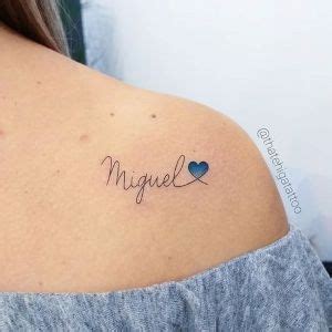 ⊛ Tatuajes de nombres 🥇 Los mejores diseños e ideas