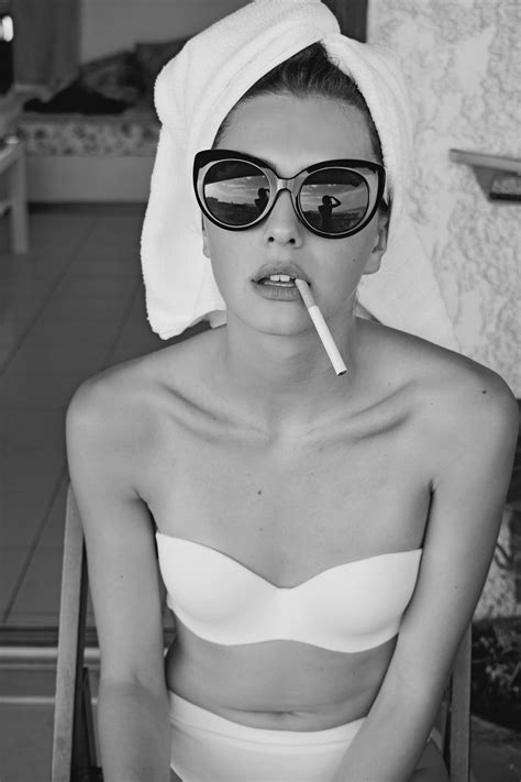 Vintage Summertime... Conceptual Photography 60s woman with cigarette # ...