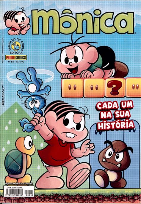 Capas da Turma da Mônica: Mônica nº 68 - Panini Comics - Agosto/2012