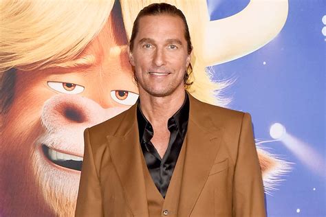 Matthew McConaughey wrote a children's book, Just Because