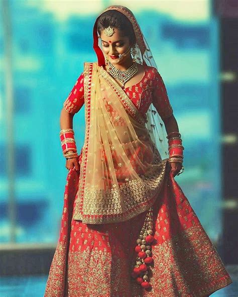 Indian bride in her complete bridal look. #bride #indianbride #wedding #wedzo #indian… | Indian ...