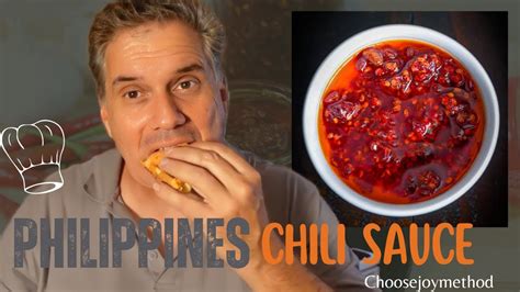 Philippine Chili Garlic Sauce easy to make - YouTube