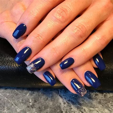 Nice Navy Blue Nail Designs | Daily Nail Art And Design