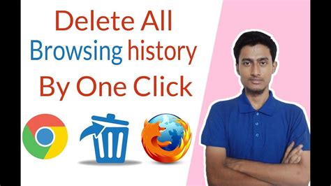 How to Delete All Browsing History | Clear Chrome History form Browser - YouTube