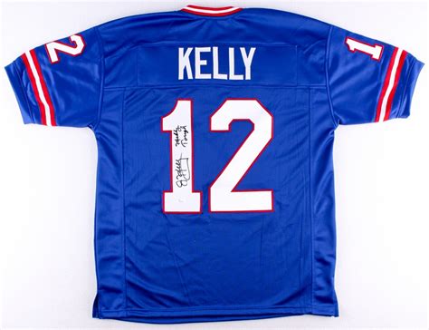 Jim Kelly Signed Bills Jersey Inscribed "Kelly Tough" (JSA Hologram ...