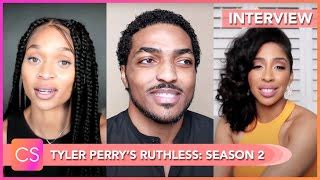 Tyler Perry's RUTHLESS - Season 2 Cast Interviews | Doovi