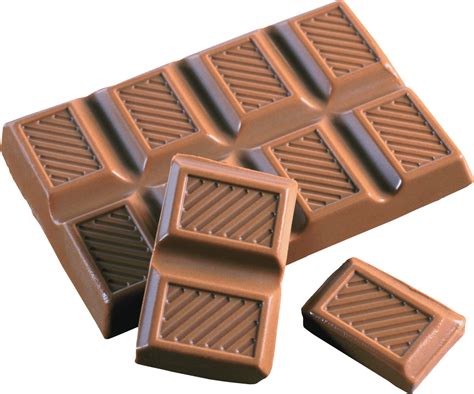 Chunks Tablet Chocolate transparent PNG - StickPNG