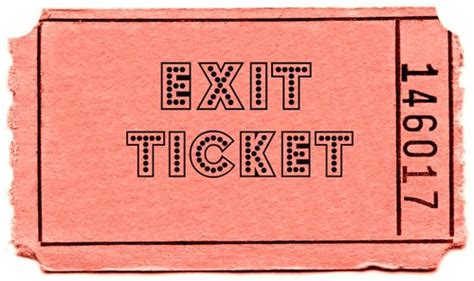 Collection of Exit Ticket PNG. | PlusPNG