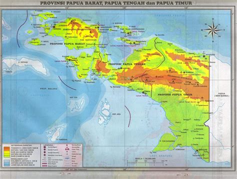 Kumpulan Peta Indonesia: Peta Papua (Irian Jaya)