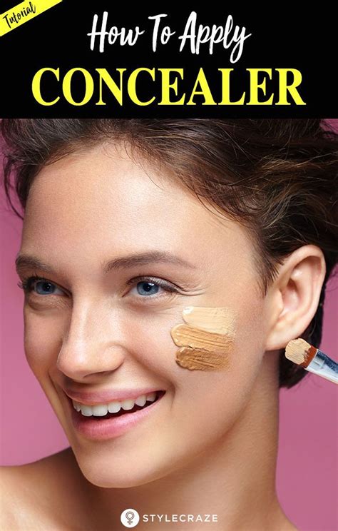 How To Apply Concealer: DIY Tutorial + Using It As Foundation | How to apply concealer ...