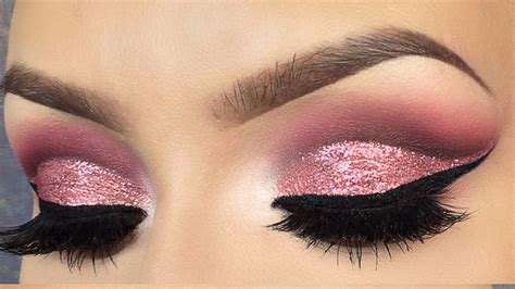 Pink Glitter Makeup Looks | Saubhaya Makeup