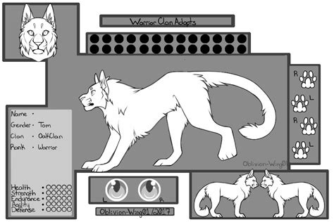 Warrior Cat Ref Sheet