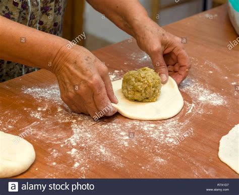 Ruthenian Cuisine, dumplings, Ruski Krstur, Vojvodina, Serbia, Europe ...