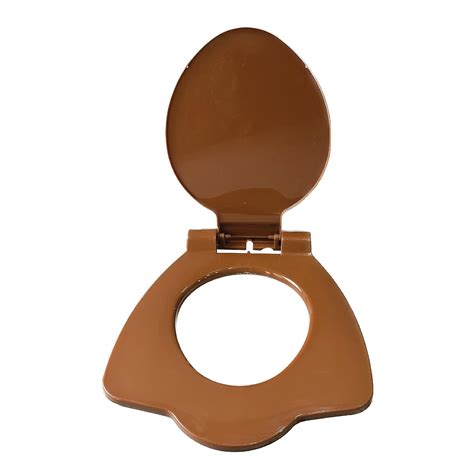 TAXAN classic Anglo Indian Brown Seat Cover Heavy Duty Toilet Commode Seat Cover BROWN : Amazon ...
