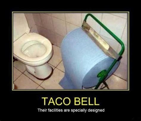 Taco Bell Bathroom | Clean funny pictures, Funny pictures, Toilet humor