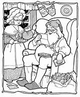 23 Free Christmas Coloring Pages  The Graphics Fairy sketch template