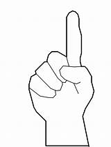 Finger Pointing At You Drawing Sketch Coloring Page sketch template