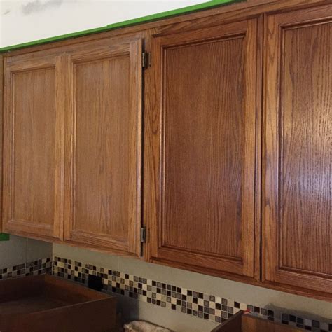 Restaining Kitchen Cabinets Before And After | Cabinets Matttroy