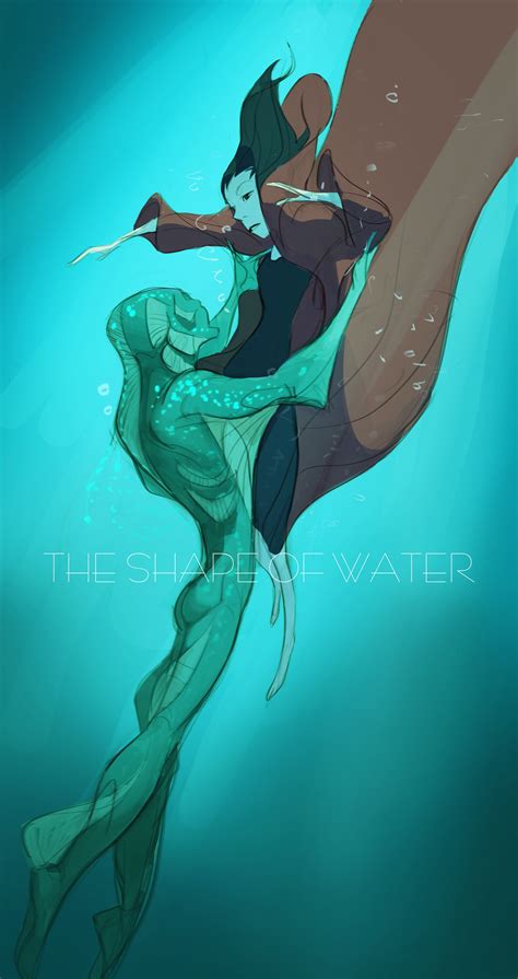 ArtStation - The shape of water fan art, TB Choi | The shape of water ...