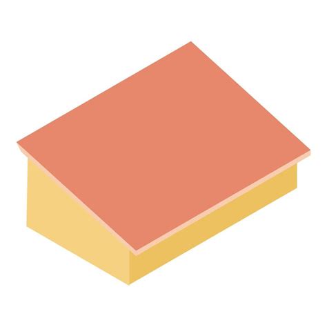 Sloped roof icon isometric vector. New modern roof of residential building icon 21408855 Vector ...